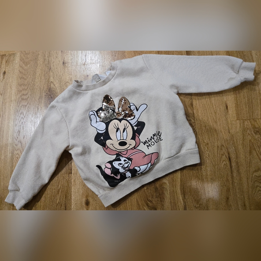 H&M minnie Mouse Crewneck Sz 4 Best for 3T